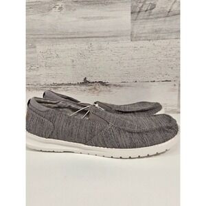 NAUTICA GREY RUSHFORD SLIP-ON OXFORD SHOES SIZE 10 NWT